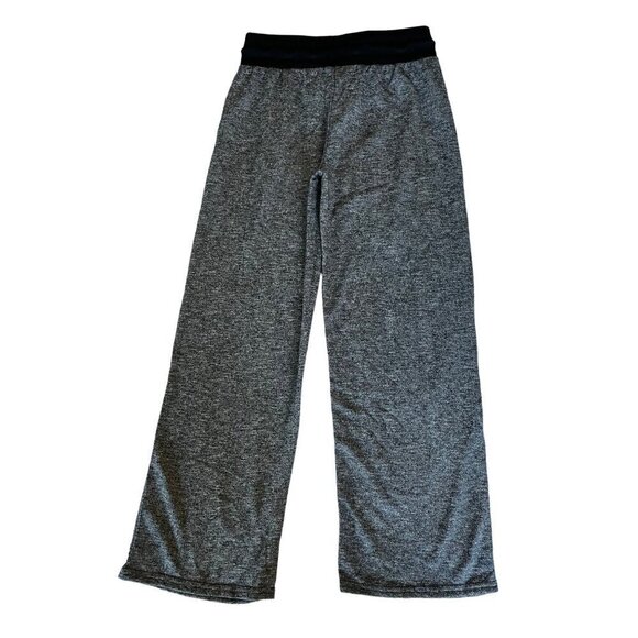 Connection 18 Women Sz M Athletic Sweatpants Pants Gray Black Stretch Waistband - Picture 2 of 9